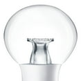 thumbnail image 3 of Philips WarmGlow 7W G25 LED 2700K Dimmable Globe light bulb, 3 of 5