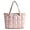 Light Pink, variant on CNV Expandable Tote Bag for Women, Puffer Work Tote Handbag, Quilted Carry-On Travel Gym Bag
