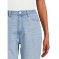 thumbnail image 5 of No Boundaries Juniors High Rise Mom Jeans, 27" Inseam, Sizes 1-21, 5 of 5