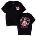 thumbnail image 2 of Kamado Nezuko Mens AnimeKamado Nezuko  T-Shirt Kimetsu no Yaiba Shirt - Tanjiro Kamado Tee  Short-sleeved, breathable top for summer, 2 of 11