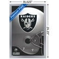 thumbnail image 3 of NFL Las Vegas Raiders – Logo 20 Wall Poster, 14.725" x 22.375", Framed, 3 of 3