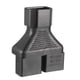 thumbnail image 4 of Adaptador de corriente AC PiccoCasa IEC320 C14 a 2 enchufes hembra US NEMA 5-15R color negro, 4 of 4