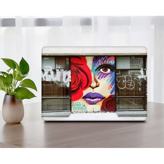 KSK KAISHEK Hard Case Shell Cover Only Compatible MacBook Pro 16"( XDR Display Touch ID, 2021/2022/2023) + Black Keyboard Cover Model A2485 & A2780, Type C Painting A 0272