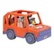 thumbnail image 4 of Coche de juguete Bluey Big Heeler 4x4 para niños pequeños, peluches de Bingo y Chilli, capó abatible, juguetes para niños de 3 años, exclusivo, 4 of 8