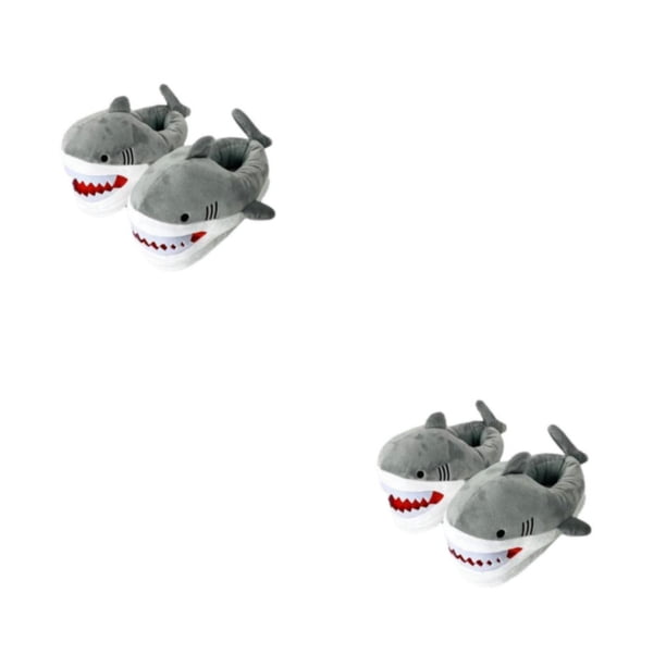 Pantuflas de seguridad Sonducket Dibujos animados tiburón Gris Tamaño UE 36-43