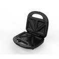 thumbnail image 2 of Mainstays 2 in 1 Black Waffle & Sandwich Maker with nonstick removable plates, 2 of 4