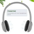 thumbnail image 3 of 4 Pair 60mm Replacement Ear Foam Earphone Pad Covers For Headset Headphone Black, 3 of 5