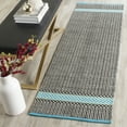 thumbnail image 2 of SAFAVIEH Montauk Varina Geometric Cotton Area Rug, Turquoise/Multi, 3' x 5', 2 of 7