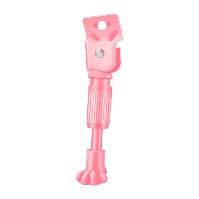 Caballete trasero de metal para bicicleta infantil. Soporte para bicicleta infantil. Rosa 14 pulgadas
