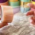 thumbnail image 1 of Sticky Ball Tape Decor Educational Relaxing for Teachers Sticky Ball scrapbook Orange, 1 of 7
