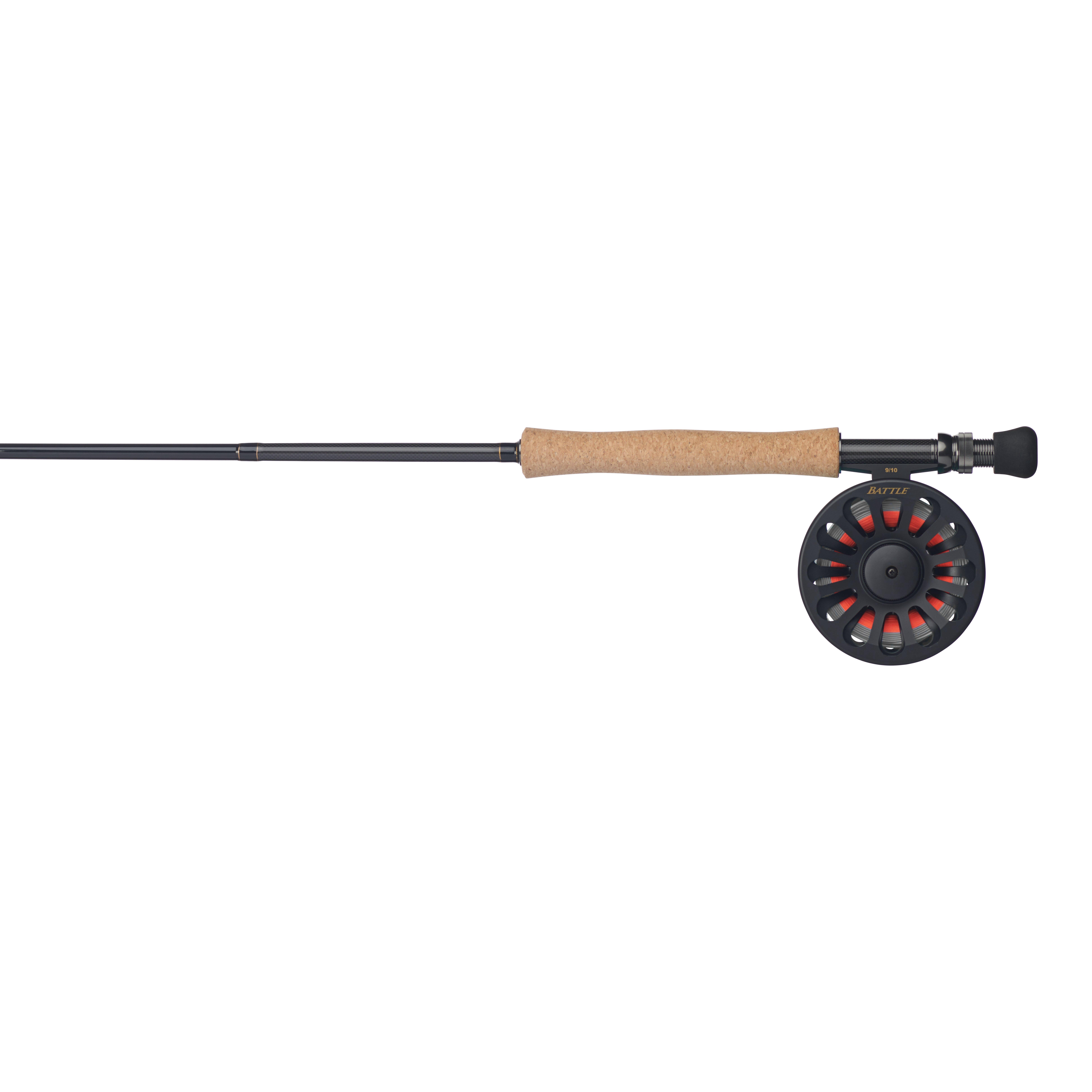 PENN 9' Battle Fly Combo, Reel Size 8
