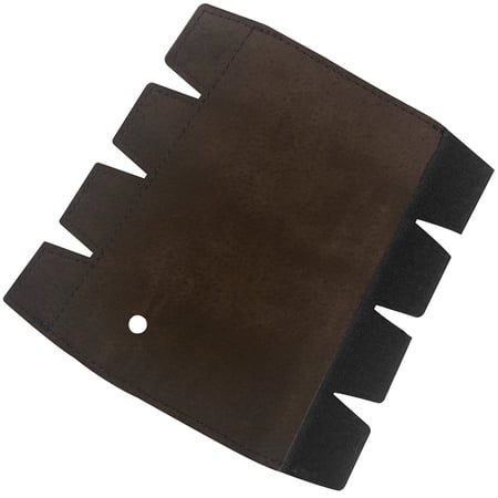UPOUART French Horn Hand Guard Leather Horn Protector Brown 1Set 6.1x6.1x0.08in for Performance