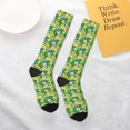 thumbnail image 5 of Balery Cartoon Koala Bear and Leaf Printed Novelty Socks Men's Women's Crew Socks Sports Socks Knee High Socks Cotton Socks Quirky and Cool Socks, 5 of 9