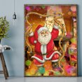 thumbnail image 3 of Cuadros Decorativos 5D Diamond Painting DIY Santa Claus Full Round Drill Rhinestone Kit Tmvgtek embutido en tela, 3 of 9
