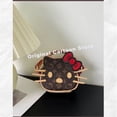 thumbnail image 2 of Hello Kitty Sanrio Kurome bolso grande para la cara lindo Simple presbicia temperamento cartera cadena de dibujos animados paquete cruzado buen aspecto regalo, 2 of 5