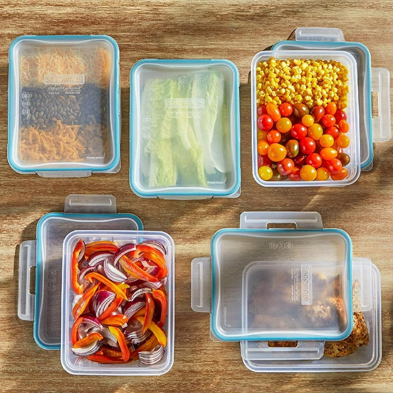50pk] 21 oz / 650ml Ganfaner disposable food containers, plastic