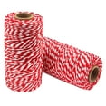 thumbnail image 1 of Décorations de Noël Rouges et Blanches 656 Pieds/200m Corde de Rangement Durable Parfaite pour Décoration de Noël 2 Pcs Décorations de Noël Rouges et Vertes, 1 of 3