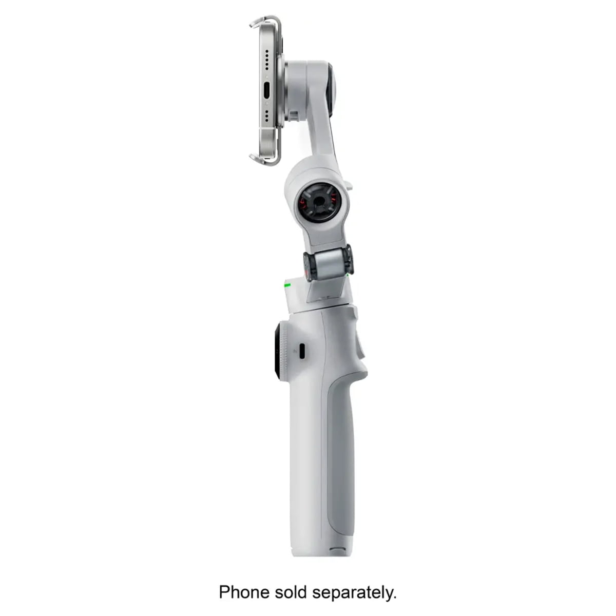 Insta360 Flow 2 Pro 3-Axis AI-Powered Smartphone Gimbal Stabilizer AI Tracker Bundle, Stone Gray
