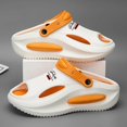 thumbnail image 2 of Men's Shower Slippers Bathroom Sandals Non Slip Pillowcases Beach Sandals Easy To Clean, 2 of 5