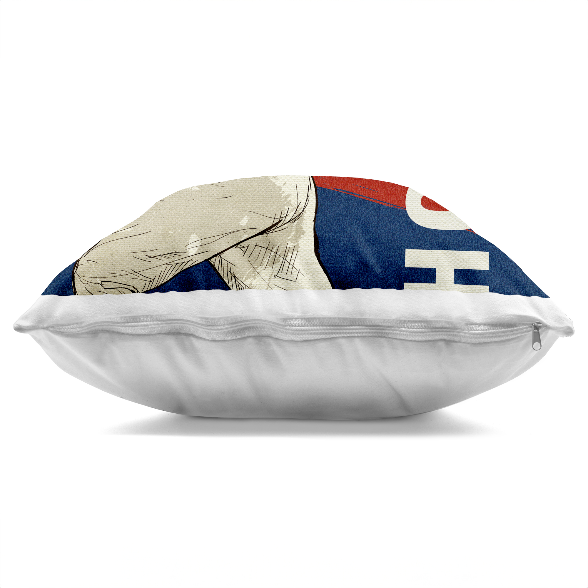 Stupell Industries Patriotic Home Run Baseballer Decorative Printed Throw Pillow, design by LightBoxJournal