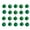 Green, variant on Nearly Natural Silver Plastic Holiday Christmas 3" Shatterproof Ornament Set, 20 Count