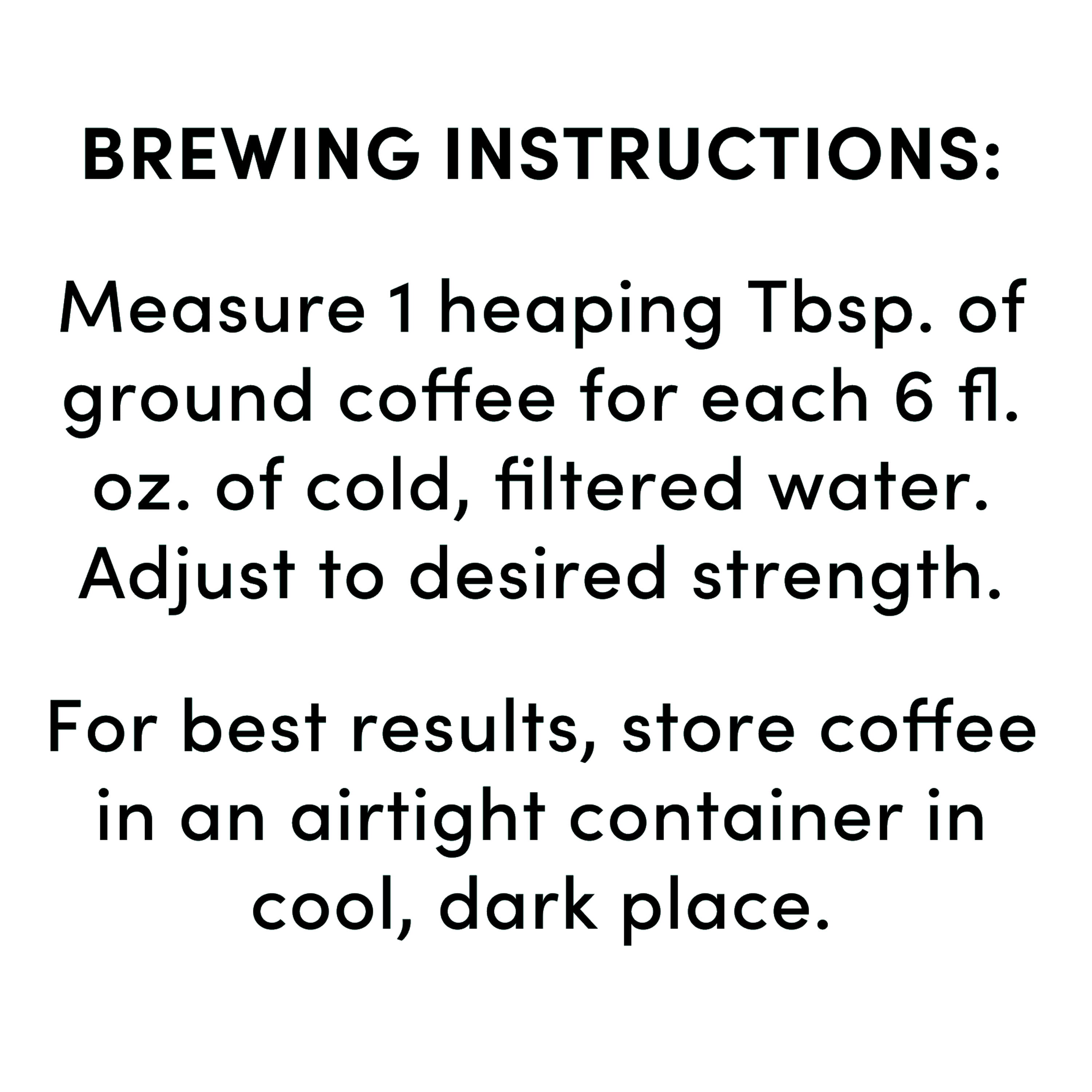 (6 pack) bettergoods Sumatra Single Origin Ground Coffee, Dark Roast, 12 oz