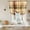 Brown, Green, Cream, variant on Blue Brown Checked Balloon Curtains for Windows, Bedroom Curtains 54 Inch Length, Beige Buffalo Plaid Farmhouse Tie Up Curtains Panels Thermal Insulated Bathroom Curtains Window 42"x54"