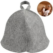 Russian Sauna Hat, Felt Bath Hat for Adults, Men, Women, Accessory for Sauna Rooms, Steam Rooms, Bathrooms