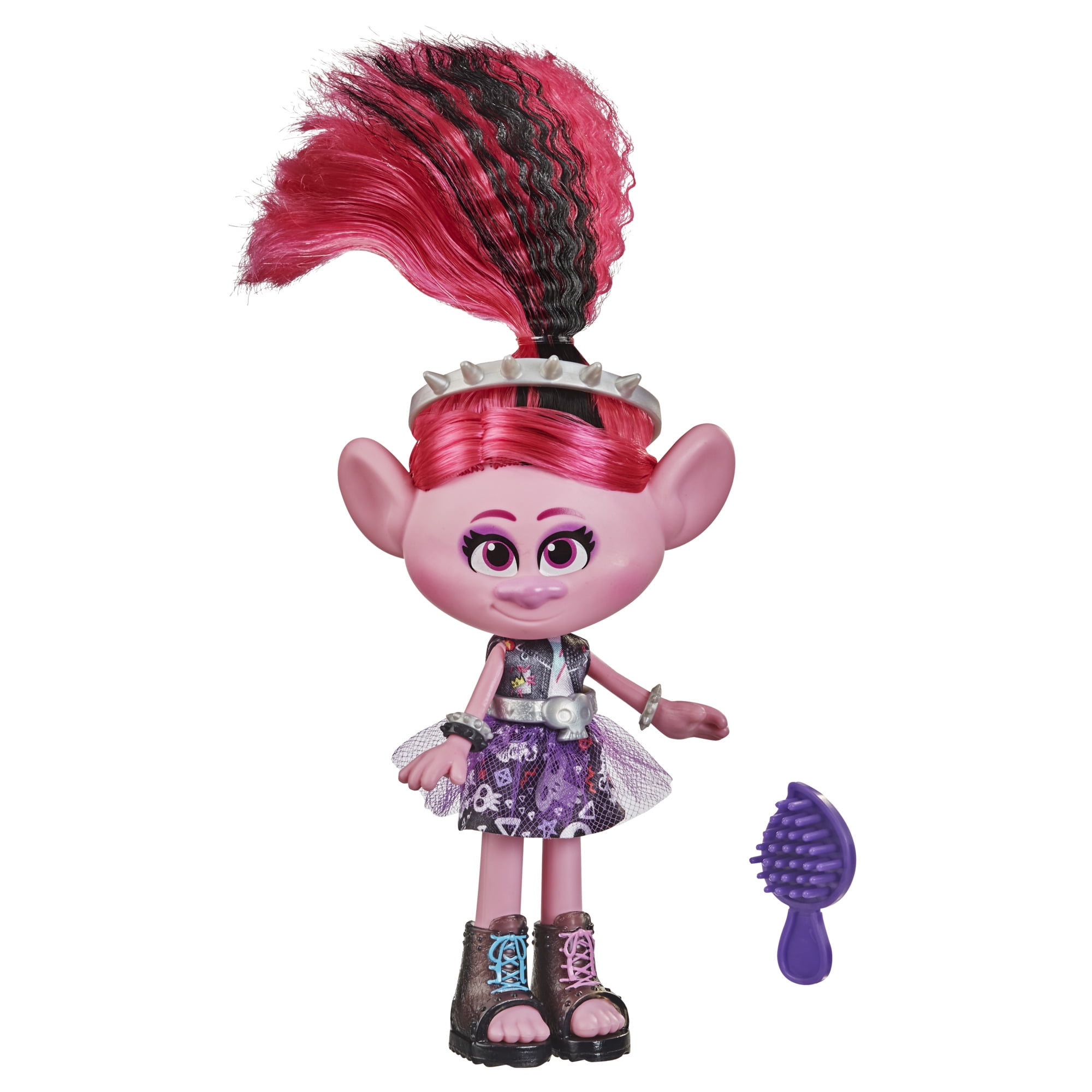 Details about   Trolls DreamWorks Glam Poppy Fashion Doll with Dress,Shoes & More 
