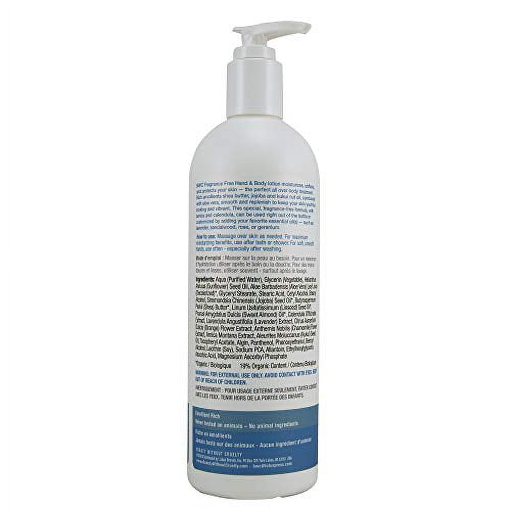 Beauty Without Cruelty Hand And Body Lotion Botanical Formula Fragrance Free - 16 Fl Oz
