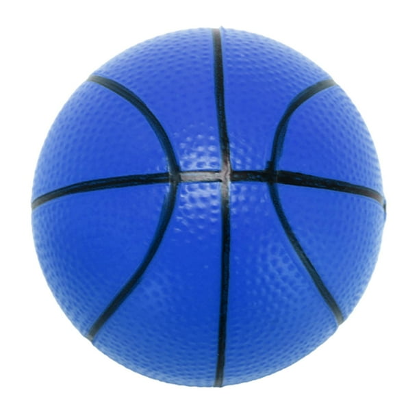 Pelota deportiva para niños, pelota que rebota para niños y niñas, campo de baloncesto y fútbol. Baloncesto azul