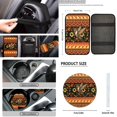 thumbnail image 4 of FKELYI American Tribal Sunflower Hummingbird Print 16 Pcs Car Seat Covers with Steering Wheel Cover Seatbelt Pads Armrest Pad Headrest Covers Coasters Fear Shift Knob Covers & Handbrake Cover, 4 of 6
