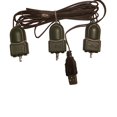 thumbnail image 2 of Kurt S. Adler USB Triple Moteurs Rotatifs à Courant Continu, Noir, 2 of 5