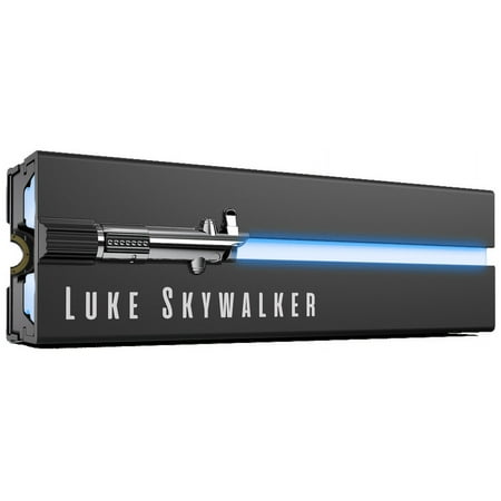 Seagate - Lightsaber FireCuda 2TB Internal SSD PCIe Gen 4 x4 NVMe with RGB LED Lightsabers