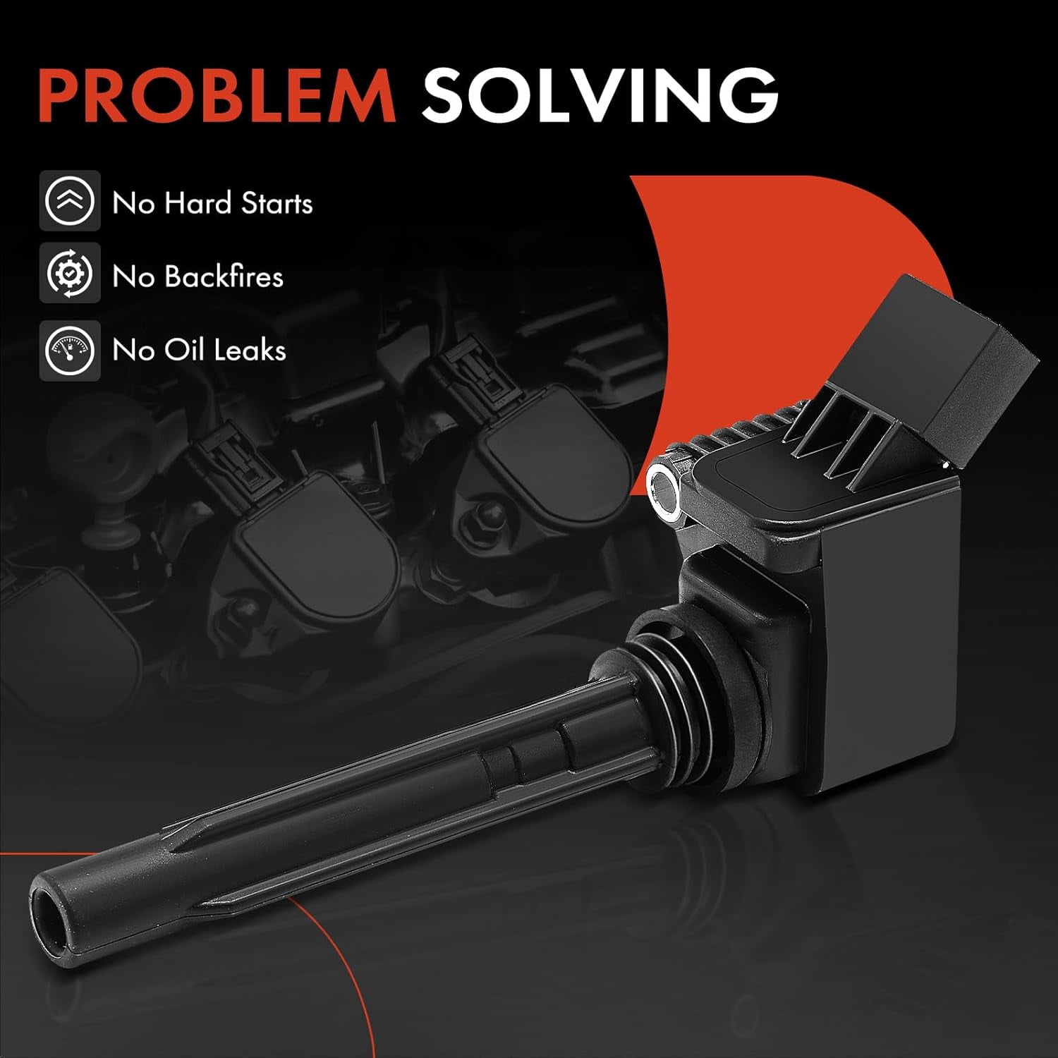 A-Premium Engine Ignition Coil Pack Compatible with Audi A3 A4 A5 A6 TT (Quattro) Q3 Q5 Q7 S3 VW Passat Tiguan Golf L4 1.8L 2.0L 4-PC Set Fits select: 2018-2020 AUDI Q5 PREMIUM PLUS