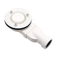 thumbnail image 2 of Rongfmy Base de Douche Profil Bas Drain 90mm 33 L/débit d'Eau Plateau de Douche Siphon Drain Mince Blanc, 2 of 9