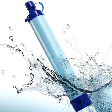 Water Filter Straws, Outdoor Portable Filtration Emergency Survival Gear, for Hiking, Camping, Travel, and Emergency Preparedness Wilderness Expedition Hunting Fishing Outing