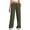 #Army green, variant on TEMOFON Women's Straight Leg Low rise Sweat Pants Wide Leg Sweatpants Drawstring Elastic Low Waist Pants with Pockets