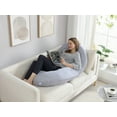 thumbnail image 6 of PharMeDoc Pregnancy Pillow C-Shape Body Pillow with Removable Cover, Body Pillow for Sleeping, 6 of 10