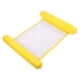 thumbnail image 2 of Cama flotante inflable grande y gruesa, hamaca de agua portátil, tumbona para piscina, foto de verano, para mujeres y hombres, color amarillo, 2 of 11