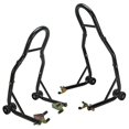 thumbnail image 1 of Extreme Max 5600.3261 Soporte de elevación estilo carrete delantero y trasero para motocicleta deportiva, se adapta a la mayoría de Yamaha Honda Kawasaki Suzuki Ducati BMW, 1 of 5