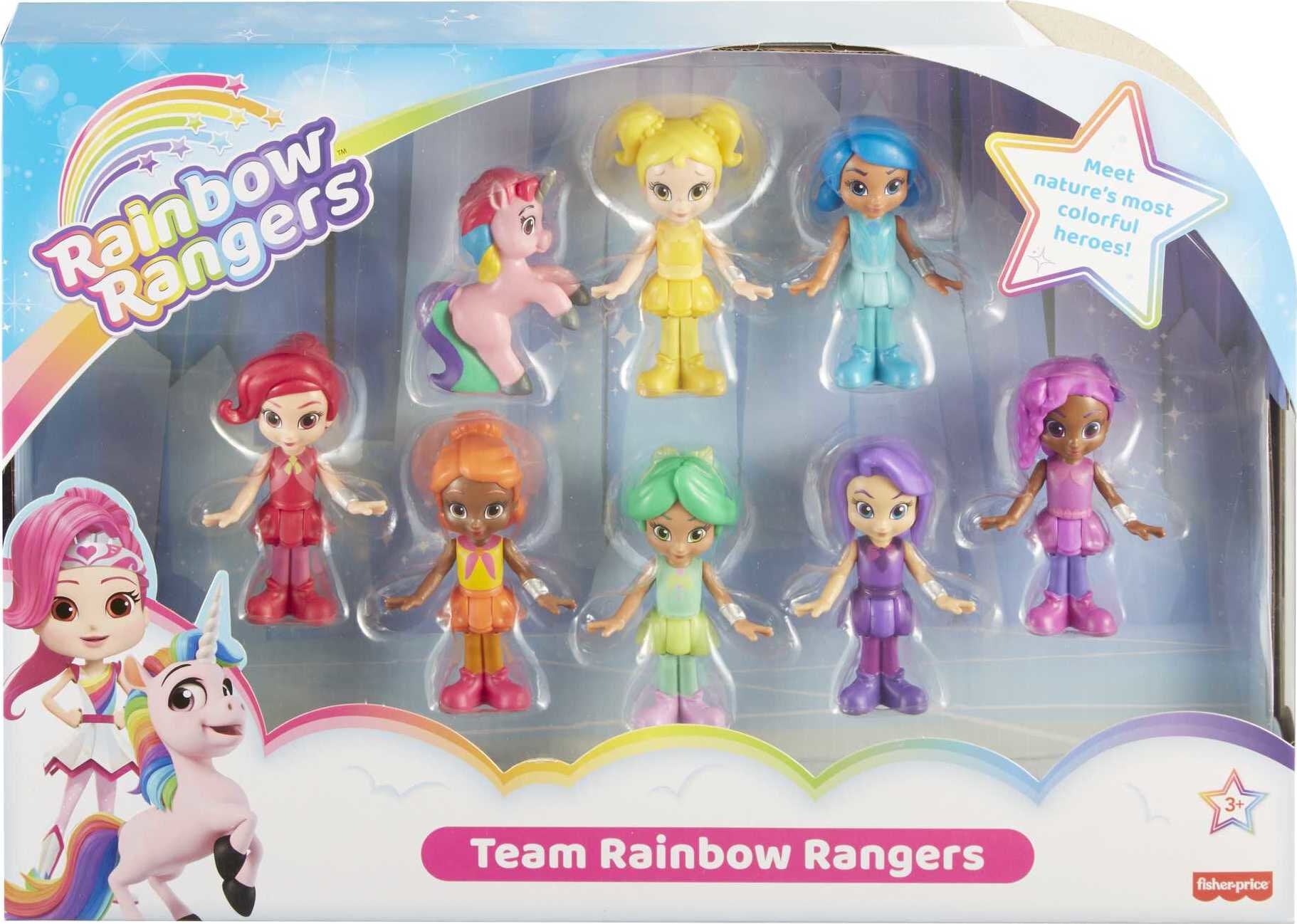 Fisher-Price Rainbow Rangers Team Rainbow Rangers