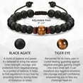 thumbnail image 3 of 12th - 21st Birthday Gifts Ideal for Boys, 12 13 14 15 16 17 18 19 20 21 Year Old Birthday Bracelet for Son Brother Grandson Nephew Friend, 3 of 5