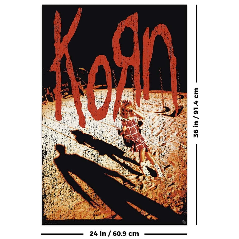 90s デッドストック KORN 大判ポスター Korn - Swing poster - Walmart.com
