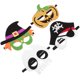 thumbnail image 3 of 4 máscaras de fieltro divertidas para fiestas de Halloween, bailes y cosplay., 3 of 7