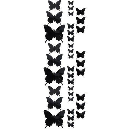 36 pcs Butterfly Decorations 3D Butterfly Wall Stickers Butterflies Crafts Wall Stickers