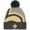 Graphite, variant on Men's New Era Black New Orleans Saints Striped Cuffed Knit Hat with Pom