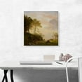 thumbnail image 2 of ARTCANVAS The Merced River In Yosemite 1868 Canvas Art Print by Albert Bierstadt - Size: 18" x 18" (0.75" Deep), 2 of 9