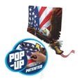 thumbnail image 2 of Wicked Kites Ready 2 Fly American Eagle Pop-Up Ripstop Fabric Diamond Kite, 2 of 9