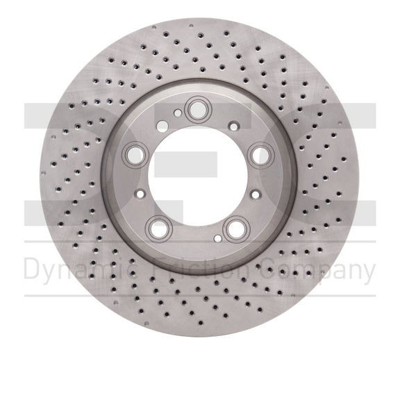 Rear Right Dynamic Friction Company Disc Brake Rotor 620-02066D (1) For 1999-2021 Porsche 911